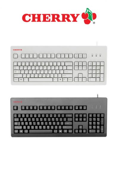Teclado Cherry, CHERRY MX BOARD SILENT, red switch US Int’l 104 position
