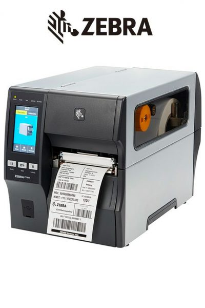 Impresora Industrial de Etiquetas ZT411, 4», 300 dpi, TT, USB, Serial, 10/100 Ethernet, BT 4.1/MFi y USB Host