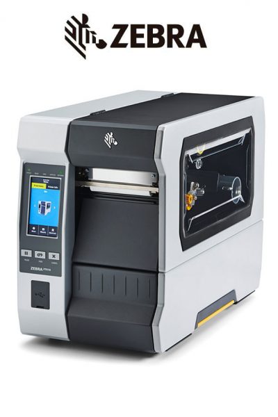 Zebra ZT610, TT, Ancho de impresión de 4 pulg, 300 dpis, con Rebobinador, Ethernet, Serial, USB